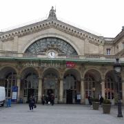 Visite de la gare de l'EST