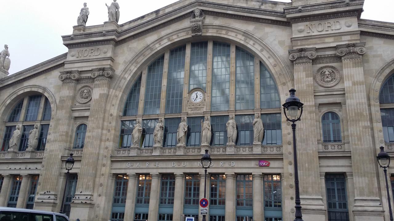 Visite de la gare du NORD