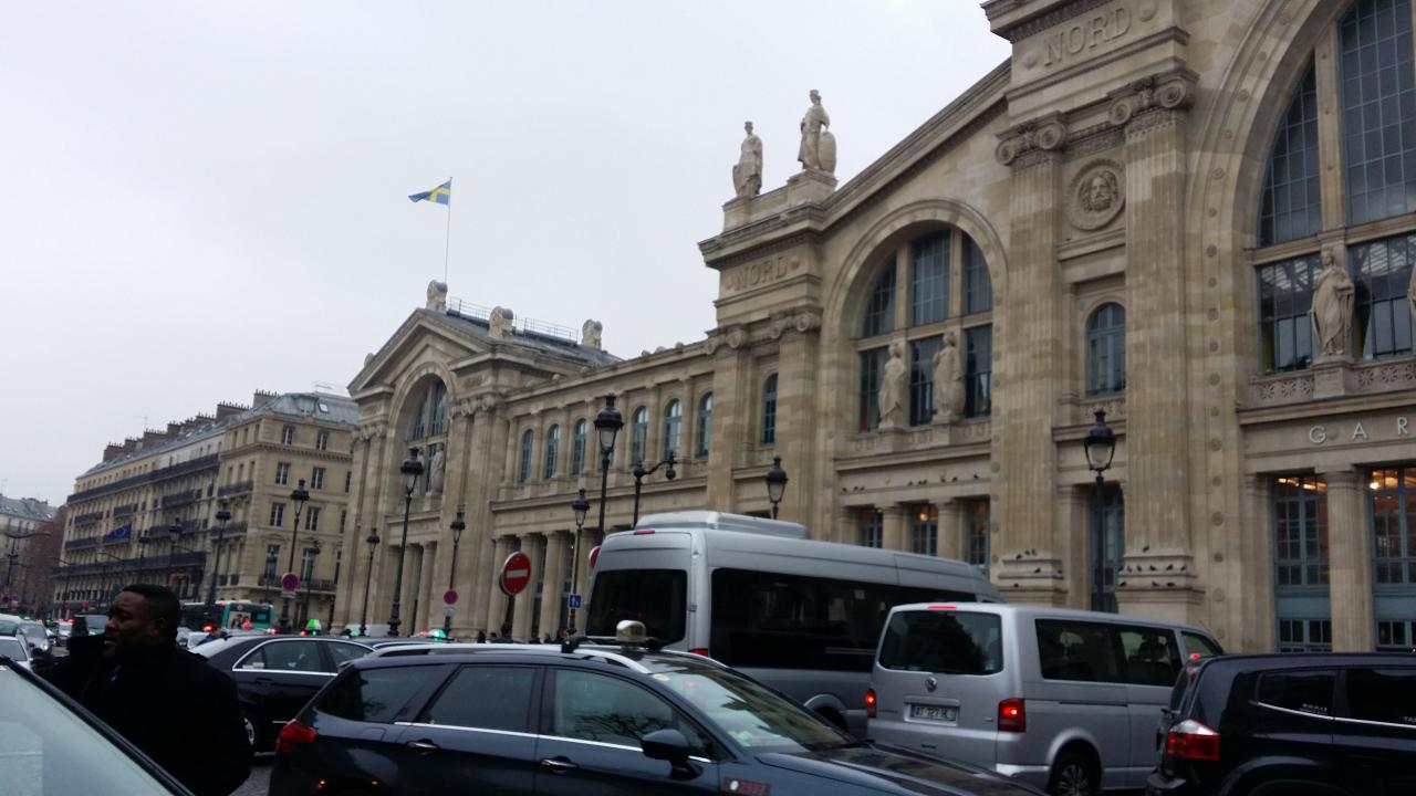 Visite de la gare du NORD