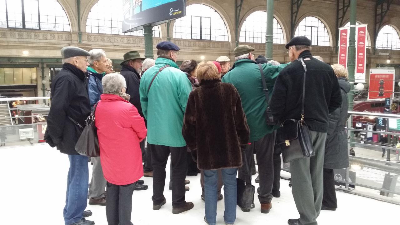 Visite de la gare du NORD