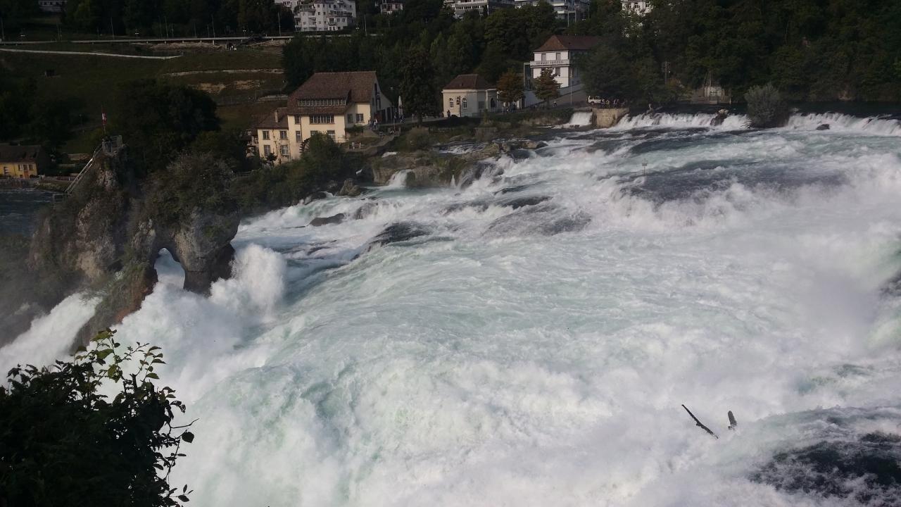 Schaffhouse - les chutes du Rhin